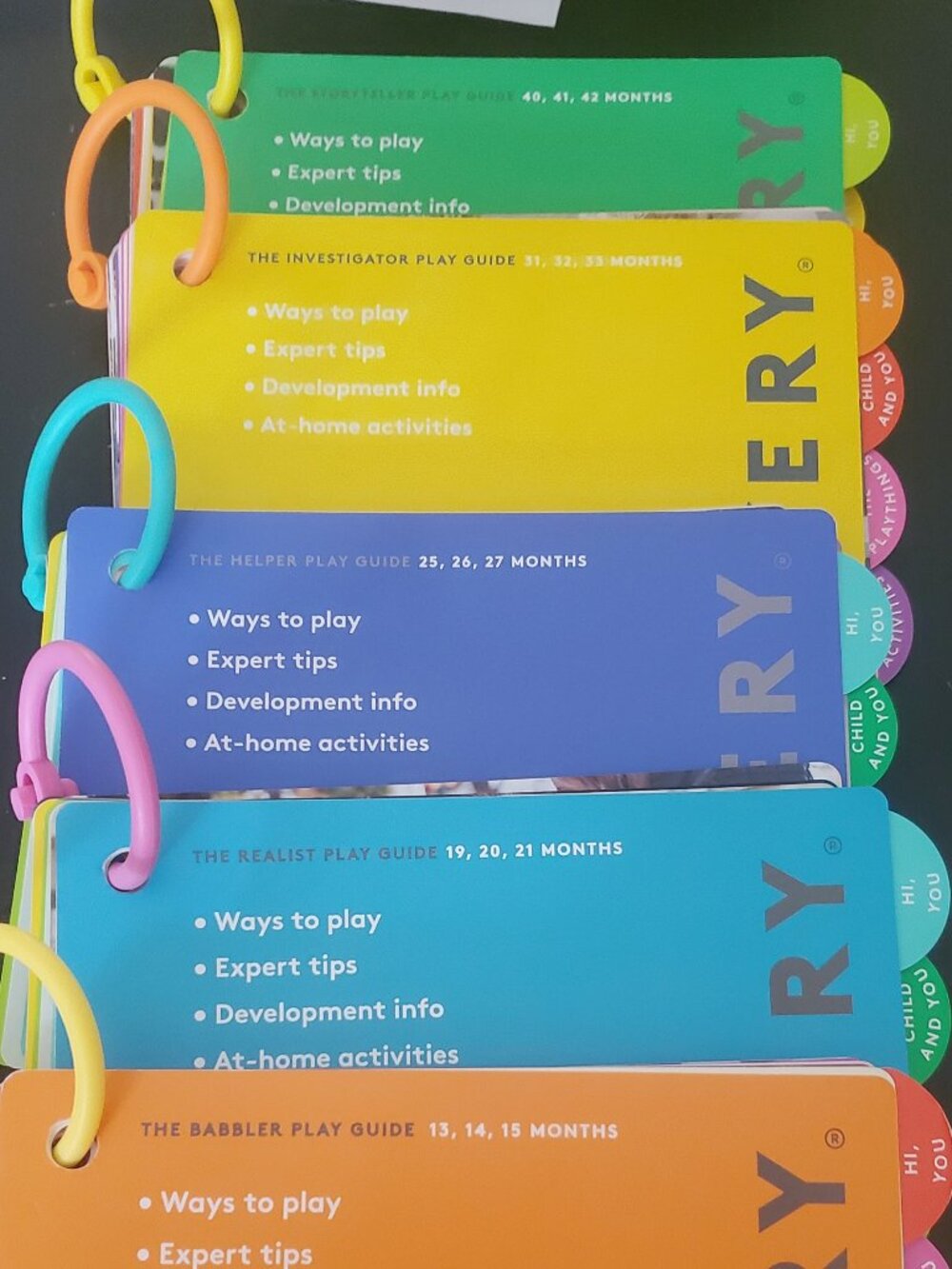 Lovevery Development guides ( 5 guides) 1-3 year olds